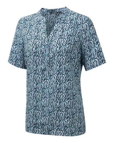 Tops Vortex Designs Billie Jade 3 Button Neck Short Sleeve-VD-9073809785153 £26.00