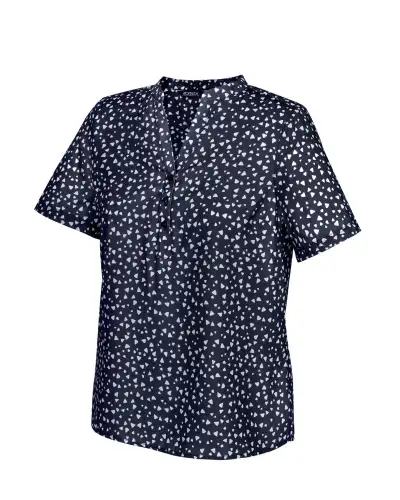 Tops Vortex Designs Bella Jade 3 Button Neck Short Sleeve £28.00