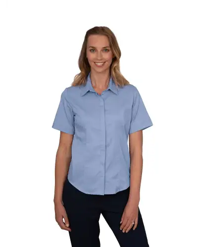 Blouses Vortex Designs Zoe Sky Concealed Short Sleeve-VD-9003901485377 £23.00