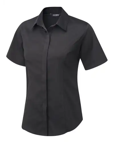 Blouses Vortex Designs Zoe Sky Concealed Short Sleeve-VD-9003901485377 £25.00