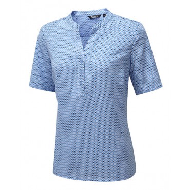 Tops Vortex Designs Beth Short Sleeve Sky Blue £24.00