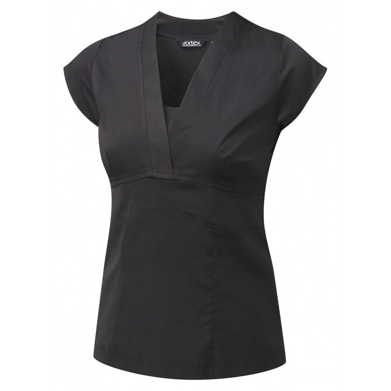 Blouses Vortex Designs Joanna Short Sleeve Black £23.00