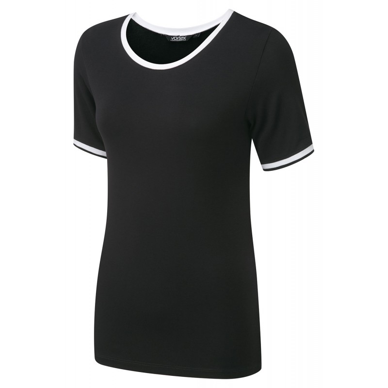 Tops Vortex Designs Lexie Short Sleeve Black £15.00