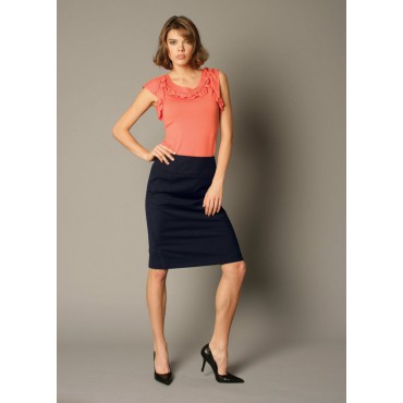 Skirts Skopes CorporateWear WWS471-Odette-3000-Skirt-Navy Women £50.00