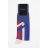 Men PEPER HAROW Ribbon Stripe Mens Socks - Royal Blue £15.00
