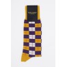 Men PEPER HAROW Checkmate Mens Socks - Gold £15.00