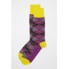 Men PEPER HAROW Argyle Mens Socks - Sunshine £15.00