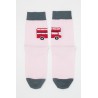 Women PEPER HAROW London Bus Womens Socks - Pink £13.00