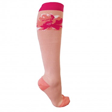 Women PEPER HAROW Wild Flower Knee-Length Womens Socks - Blush £17.00