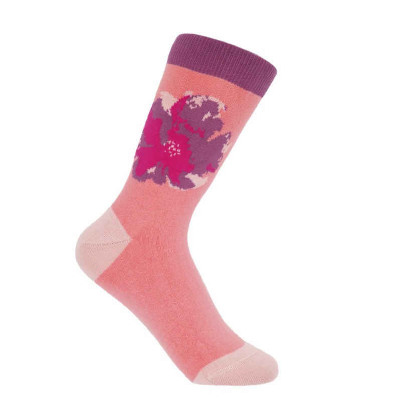 Women PEPER HAROW Wild Flower Womens Socks - Peach £13.00