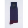 Men PEPER HAROW Oxford Stripe Mens Socks - Navy £15.00