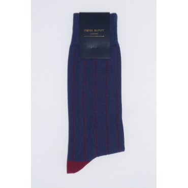 Men PEPER HAROW Pin Stripe Mens Socks - Navy £15.00