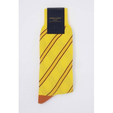 Men PEPER HAROW Kensington Mens Socks - Pineapple £15.00