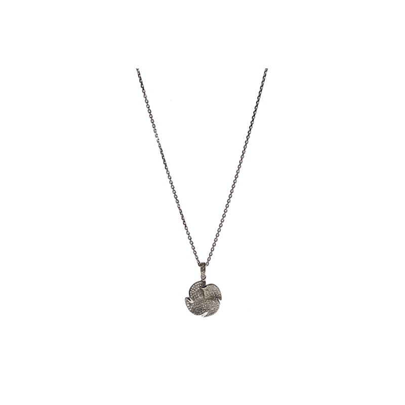 Necklaces Babette Wasserman Jagged Rose Necklace Silver £107.00