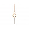 Necklaces Babette Wasserman Open Flower Drop Necklace Crystal Rose Gold £199.00