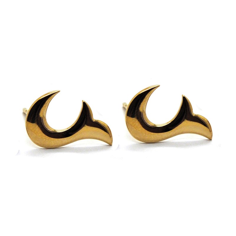 Earrings Babette Wasserman Flame Earrings Gold £51.00