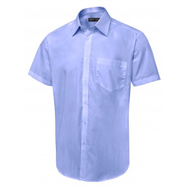 Shirts Uneek Clothing Uc714 Mens Tailored Fit Short Sleeve Poplin Shirt £11.00