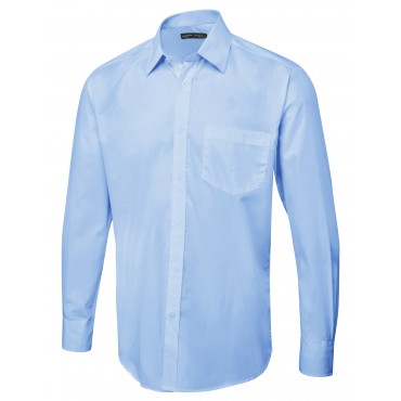 Shirts Uneek Clothing Uc713 Mens Tailored Fit Long Sleeve Poplin Shirt £14.00