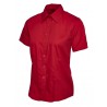 Shirts Uneek Clothing Uc712 Ladies Poplin Half Sleeve Shirt £10.00