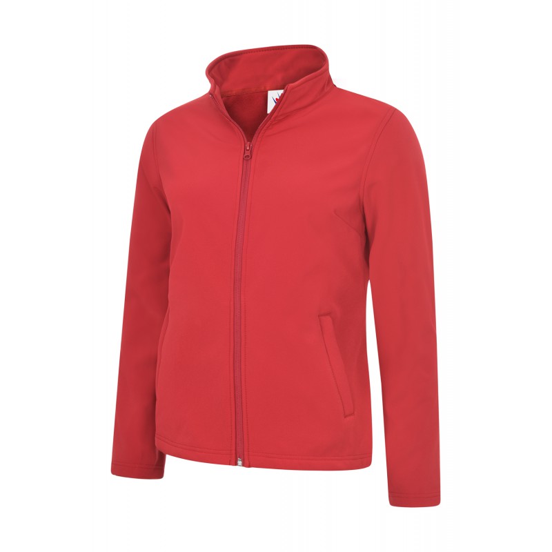 Jackets Uneek Clothing Uc613 Ladies Classic Full Zip Soft Shell Jacket £23.00