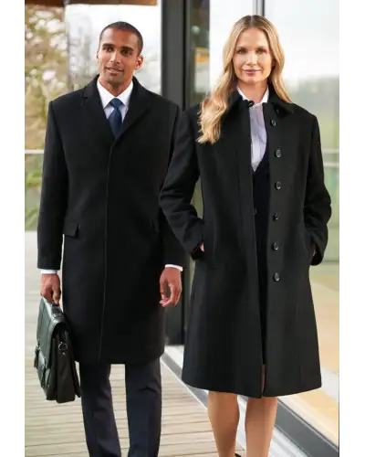 Menswear Brook Taverner Mens Bond Overcoat £225.00