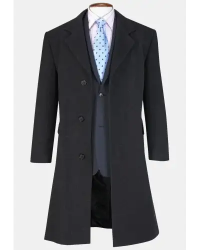 Menswear Brook Taverner Mens Bond Overcoat £225.00