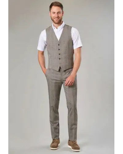 Men's Trousers Brook Taverner Fabian Check Trouser £48.00