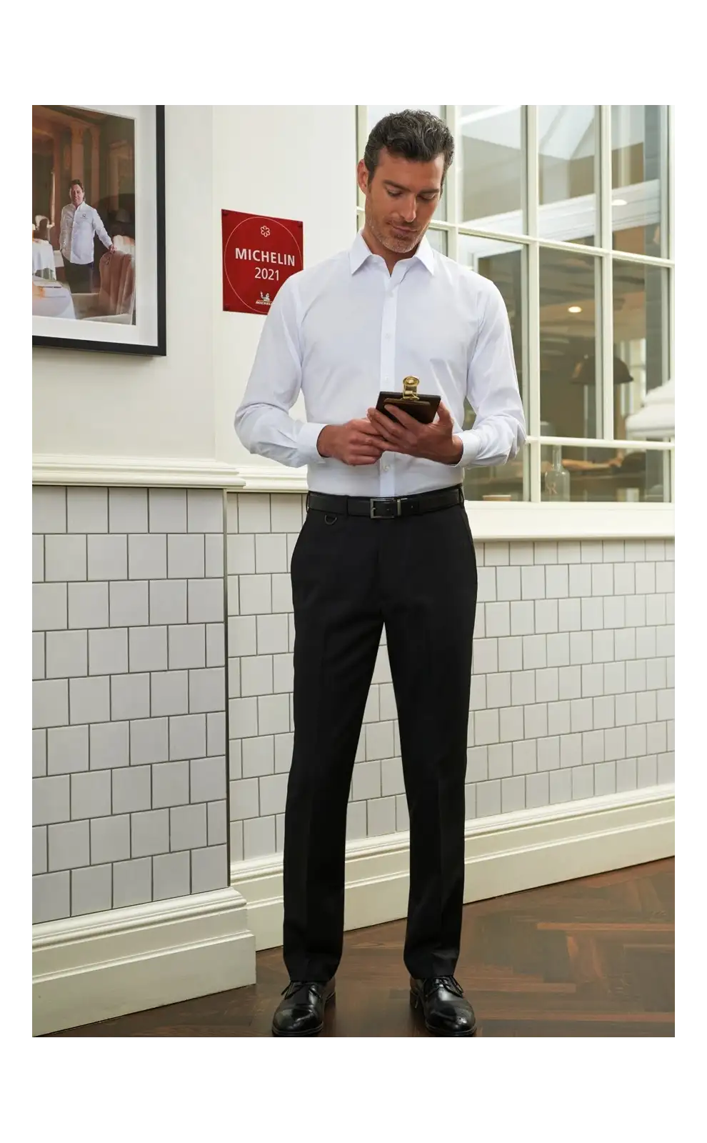 Men's Trousers Brook Taverner Mars Flat Front Trouser £45.00