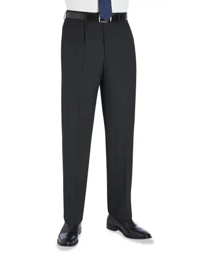 Men's Trousers Brook Taverner Langham Single Pleat Trouser £45.00