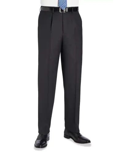 Men's Trousers Brook Taverner Langham Single Pleat Trouser £45.00
