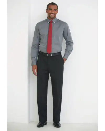 Men's Trousers Brook Taverner Langham Single Pleat Trouser £45.00