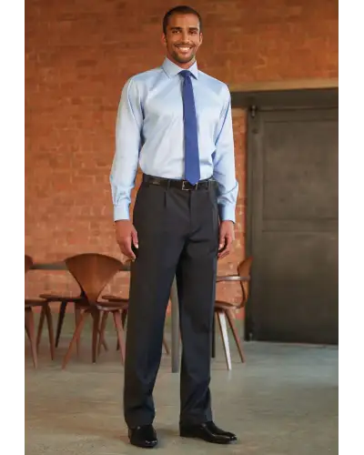 Men's Trousers Brook Taverner Imola Single Pleat Trouser £45.00