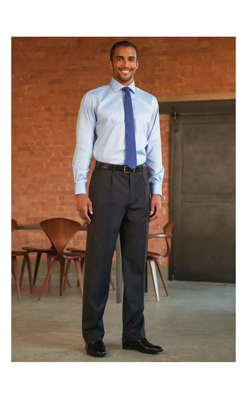 Men's Trousers Brook Taverner Imola Single Pleat Trouser £45.00