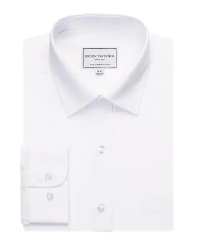 Men's Shirts Brook Taverner Ortona Classic Fit Non-Iron Shirt £26.00