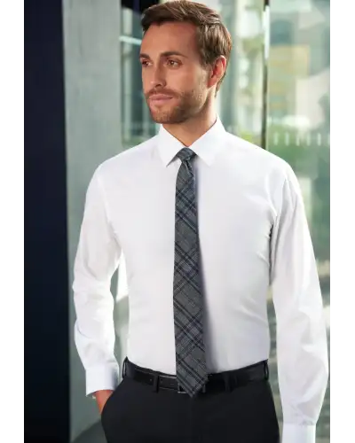 Men's Shirts Brook Taverner Este Slim Fit Non-Iron Shirt A - White £26.00