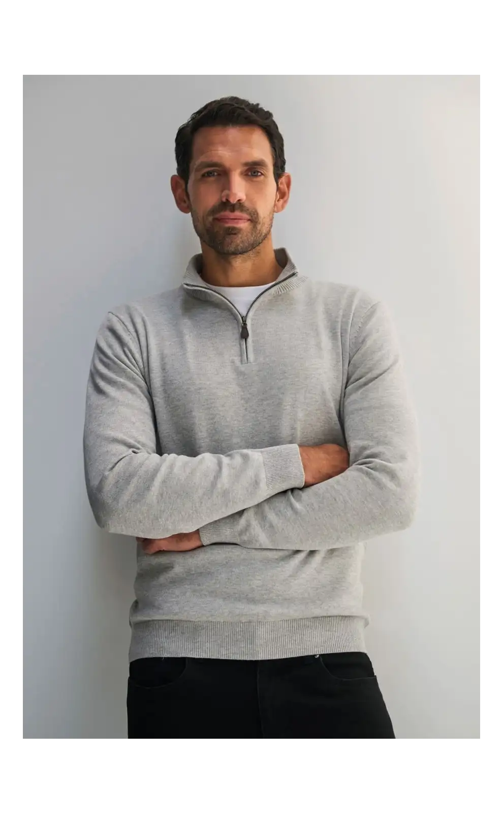 Mens Knitwear Brook Taverner Dallas 1 4 Zip Jumper £30.00