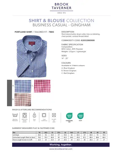 Men's Shirts Brook Taverner Portland Shirt £24.00