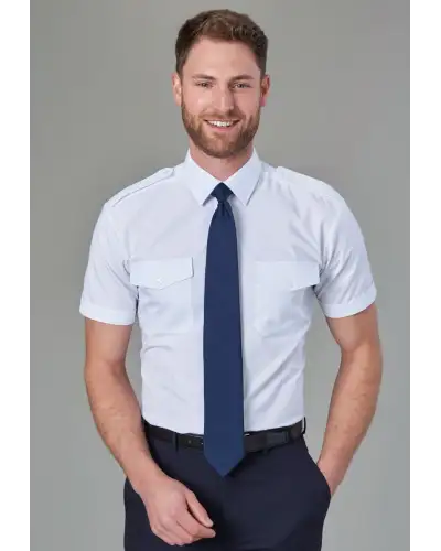 Men's Shirts Brook Taverner Orion Slim Fit S S Pilot Shirt £20.00