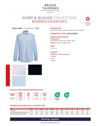 Men's Shirts Brook Taverner Juno Shirt £19.00