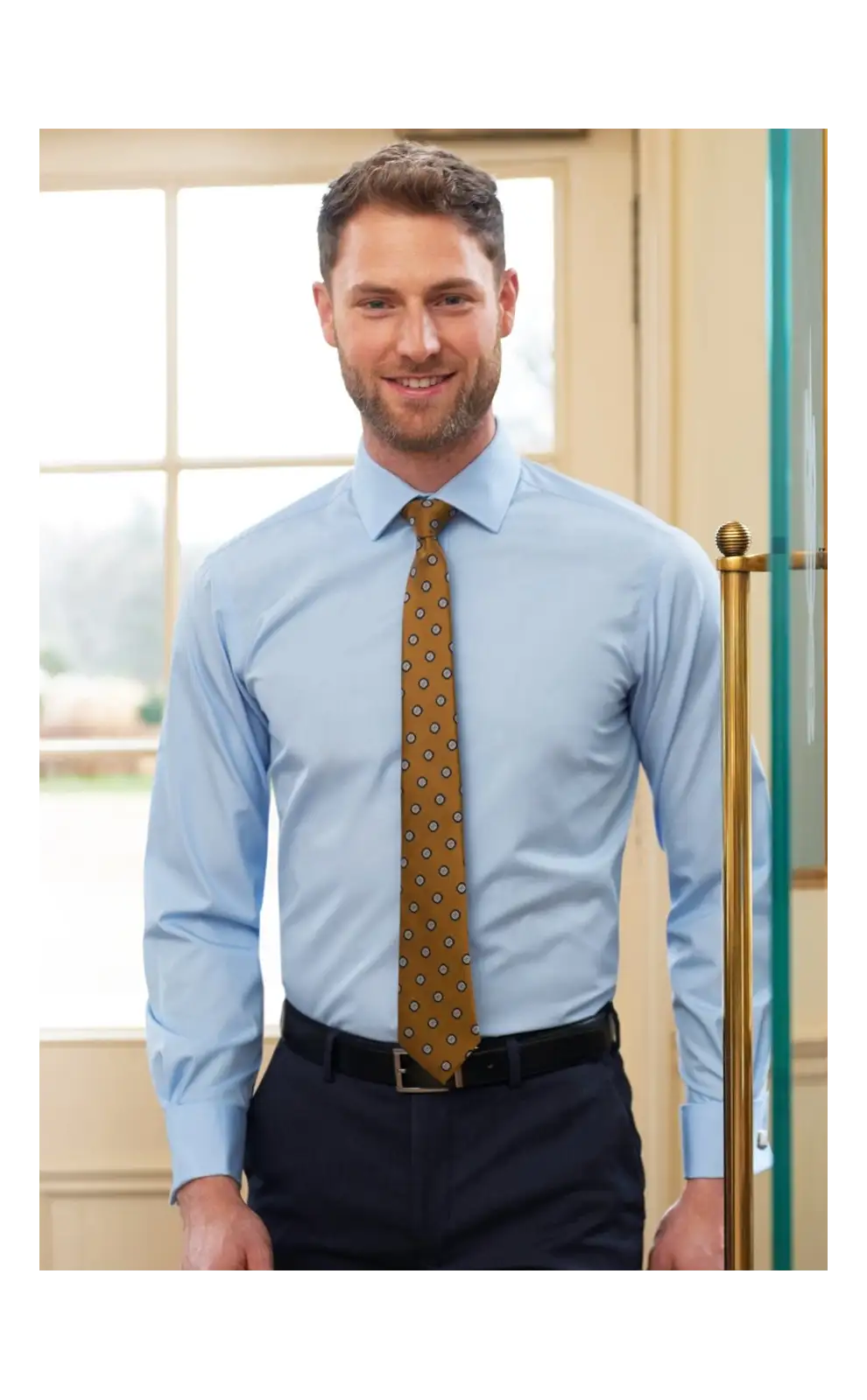 Men's Shirts Brook Taverner Chelford Slim Fit Shirt Cotton Poplin £45.00