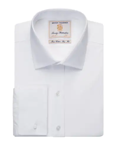 Men's Shirts Brook Taverner Chelford Slim Fit Shirt Cotton Poplin £45.00