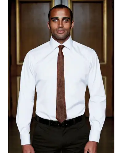 Men's Shirts Brook Taverner Chester Classic Fit Shirt Cotton Poplin £25.00