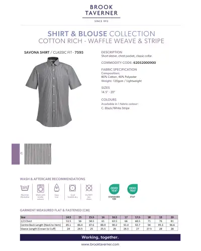 Men's Shirts Brook Taverner Savona Classic Fit Shirt £40.00