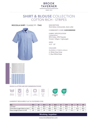 Men's Shirts Brook Taverner Roccella Classic Fit Shirt £35.00