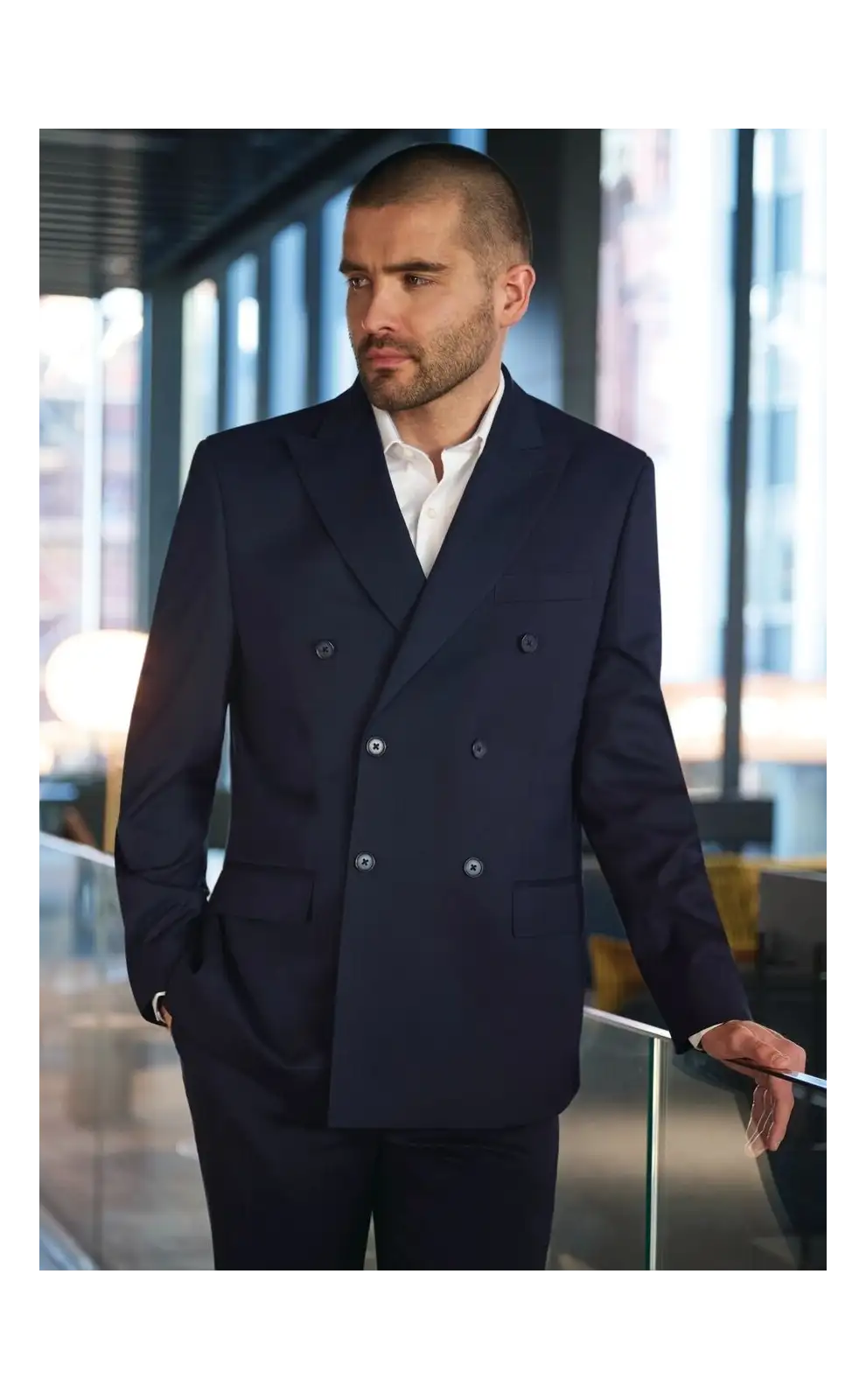 Men's Jackets Brook Taverner Ferdinand Double Breasted Jacket £90.00