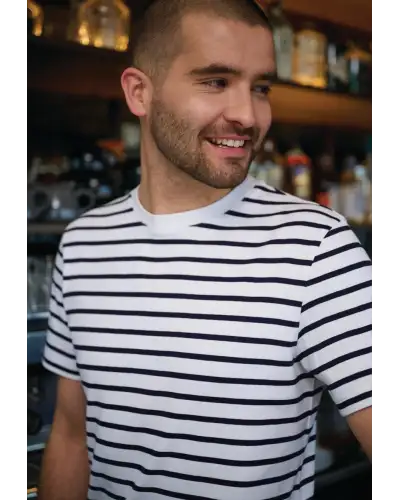 Polo Shirts and Breton Tops Brook Taverner Edmund Breton Top £24.00