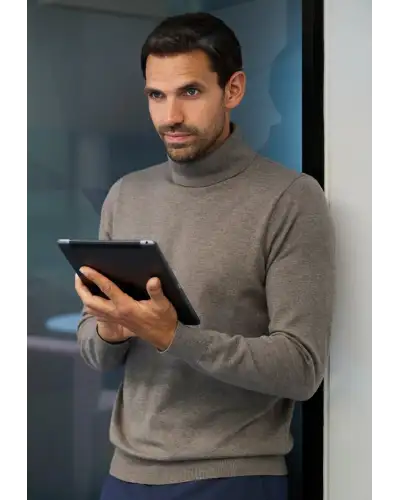 Mens Knitwear Brook Taverner Oslo Rollneck Jumper £40.00