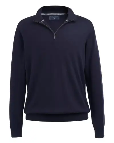 Mens Knitwear Brook Taverner Copenhagen 1 4 Zip Jumper £48.00