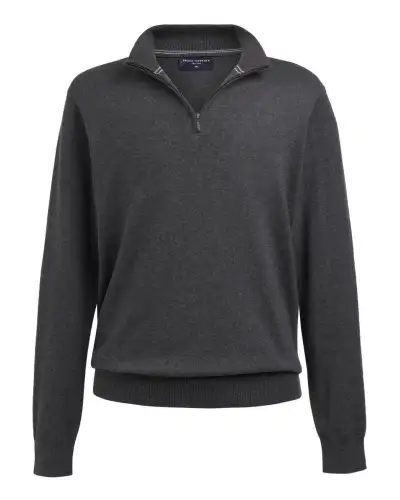 Mens Knitwear Brook Taverner Copenhagen 1 4 Zip Jumper £48.00