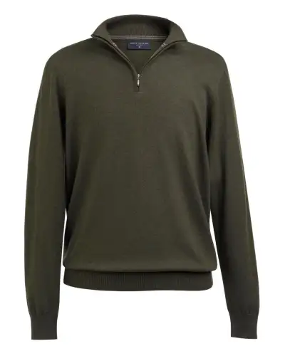 Mens Knitwear Brook Taverner Copenhagen 1 4 Zip Jumper £48.00